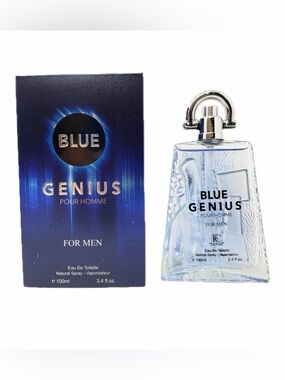 NIB Blue Genius Pour Home EDP Natural Spray